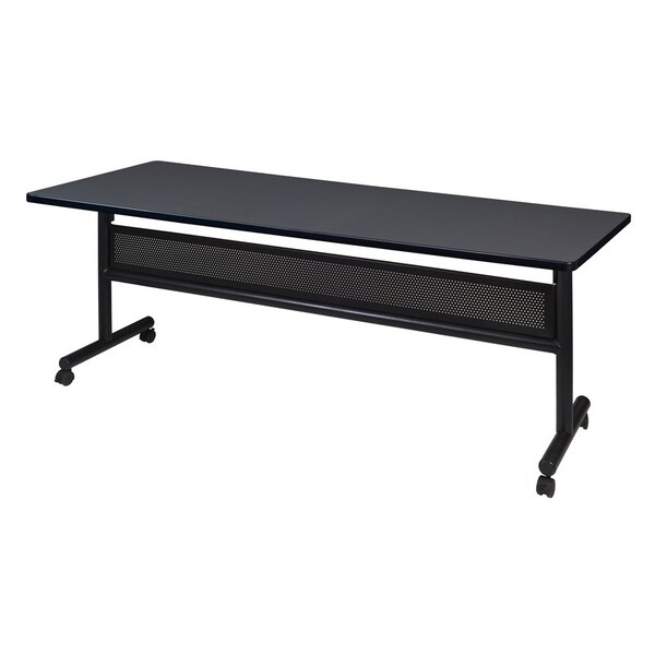 Kobe Rectangle FlipTop Table, 72" W, 29" H, Laminate Top, Gray MKFTM7230GY - main
